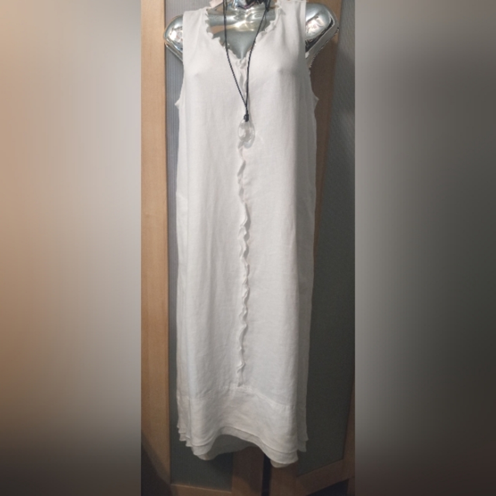 🌻New Item 🌻 Jjill Eplitical linen woven dress